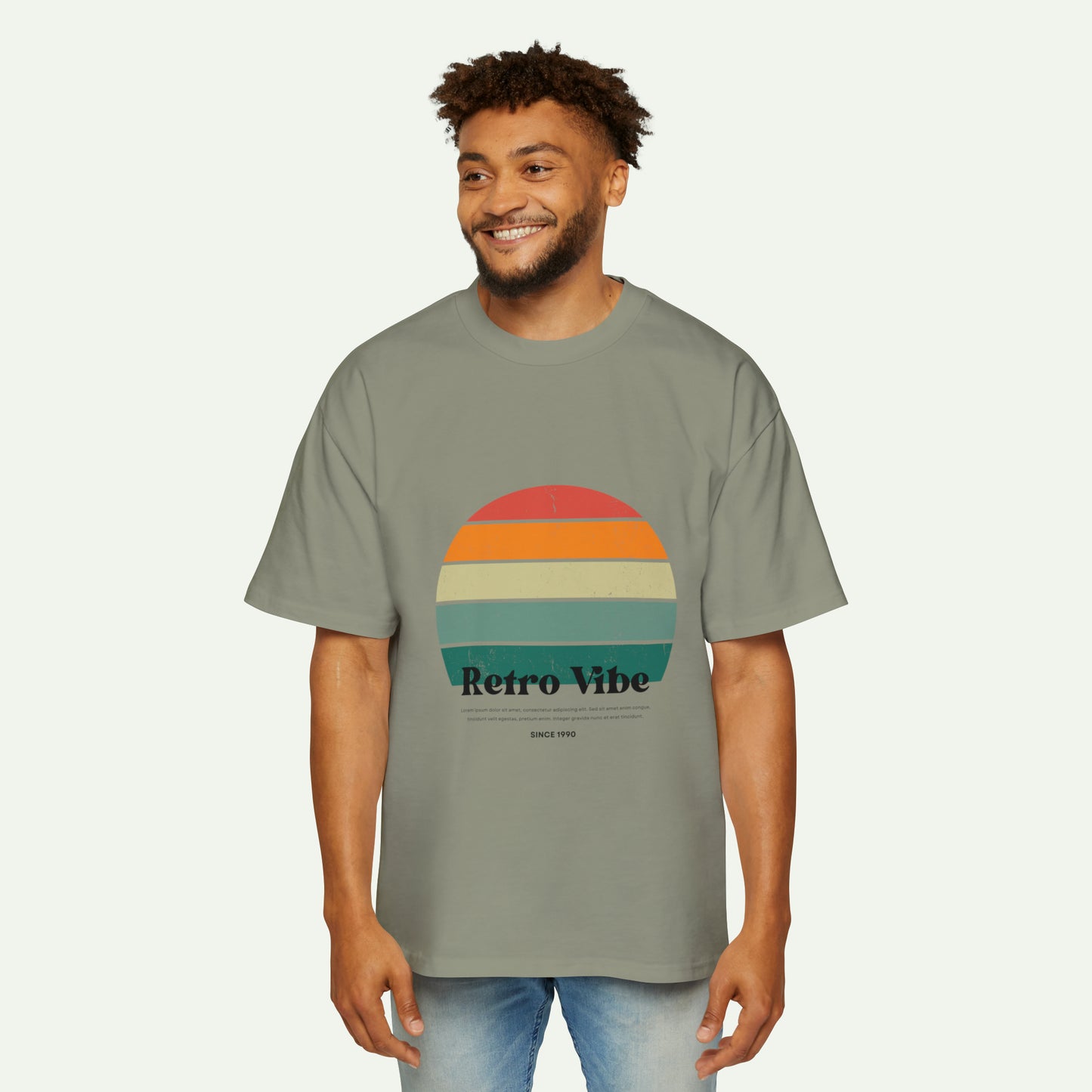 Men's Heavy Oversized Tee