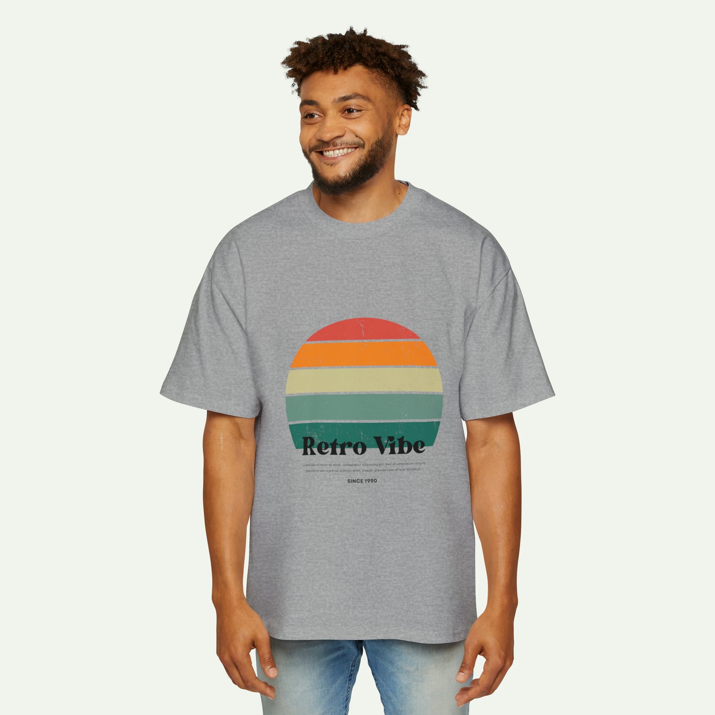 Men's Heavy Oversized Tee