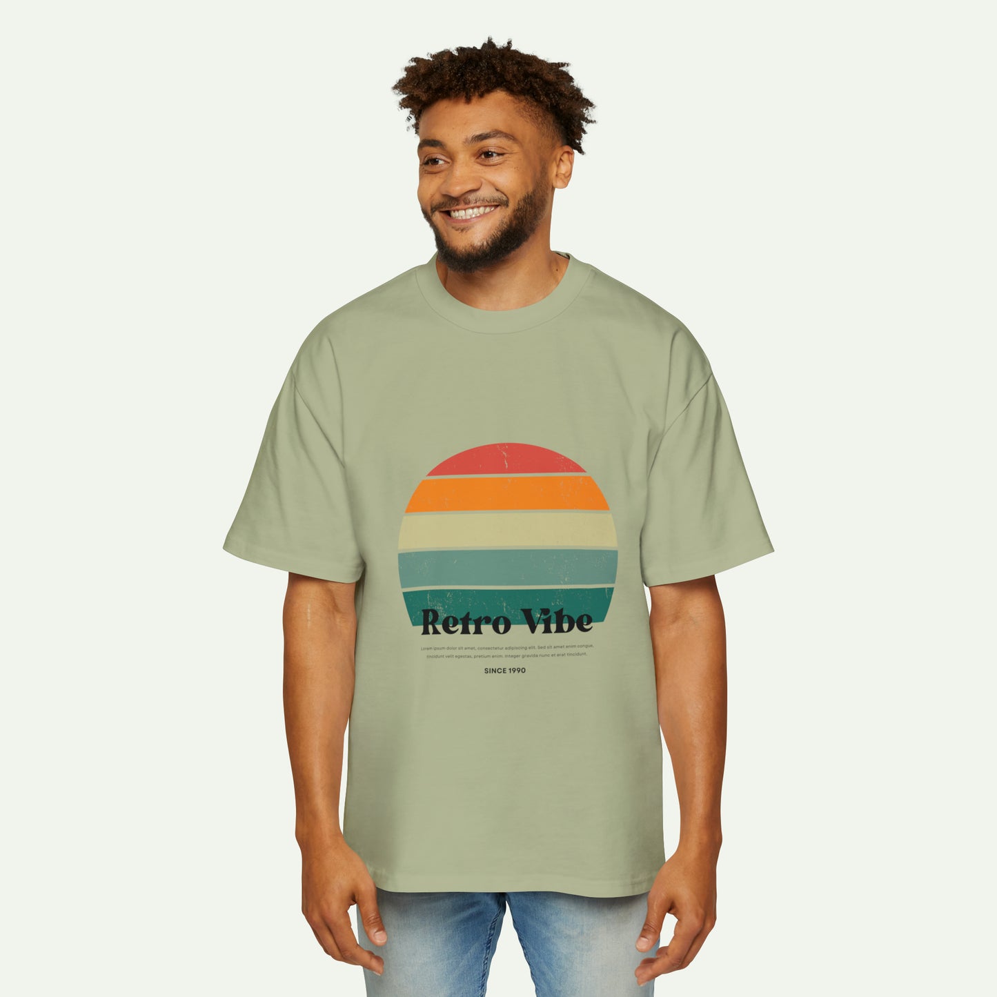Men's Heavy Oversized Tee
