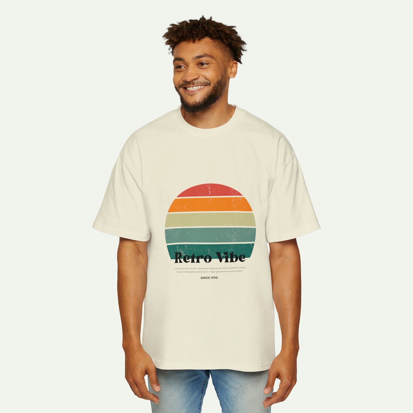 Men's Heavy Oversized Tee