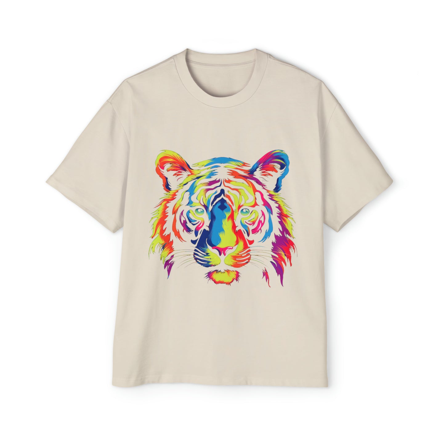 Tiger designed Men's Heavy Oversized Tee
