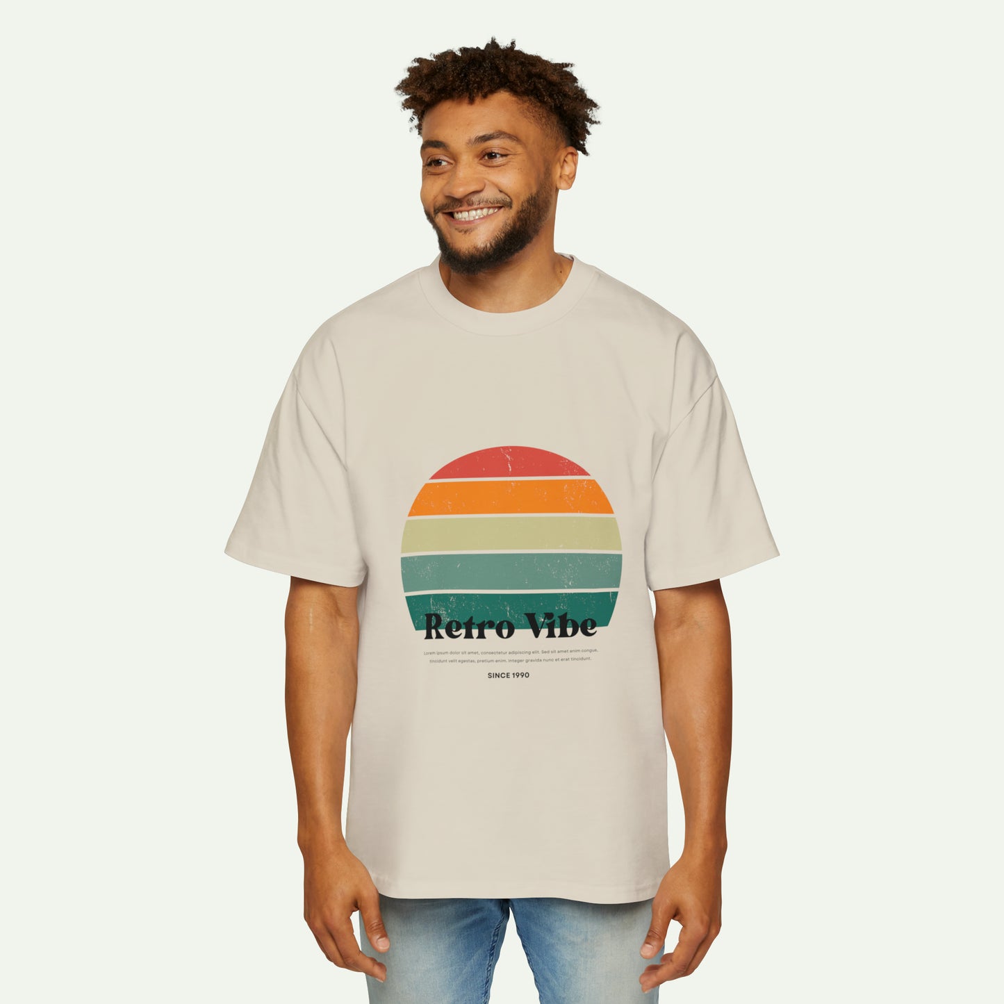 Men's Heavy Oversized Tee