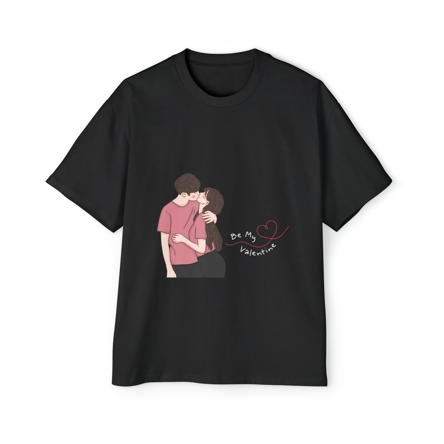 Valentine Men's Heavy Oversized Tee