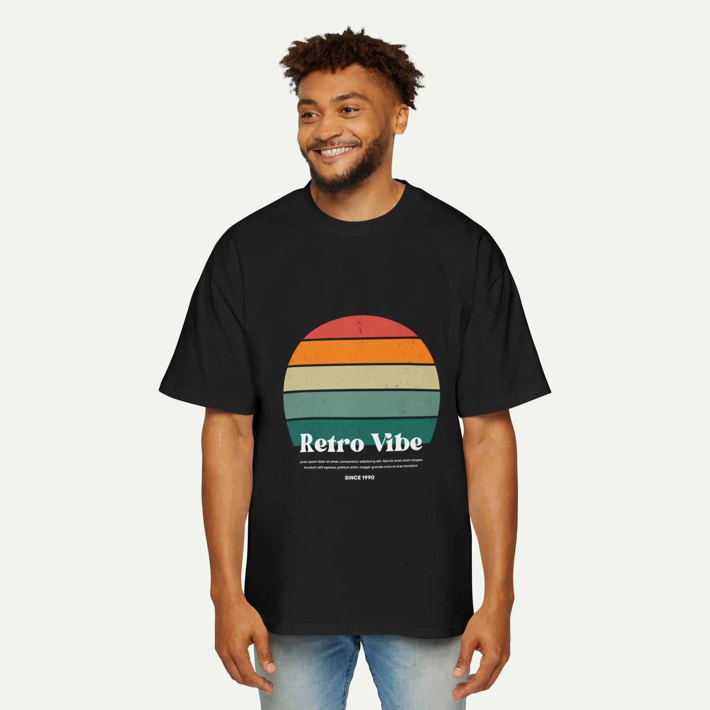 Men's Heavy Oversized Tee