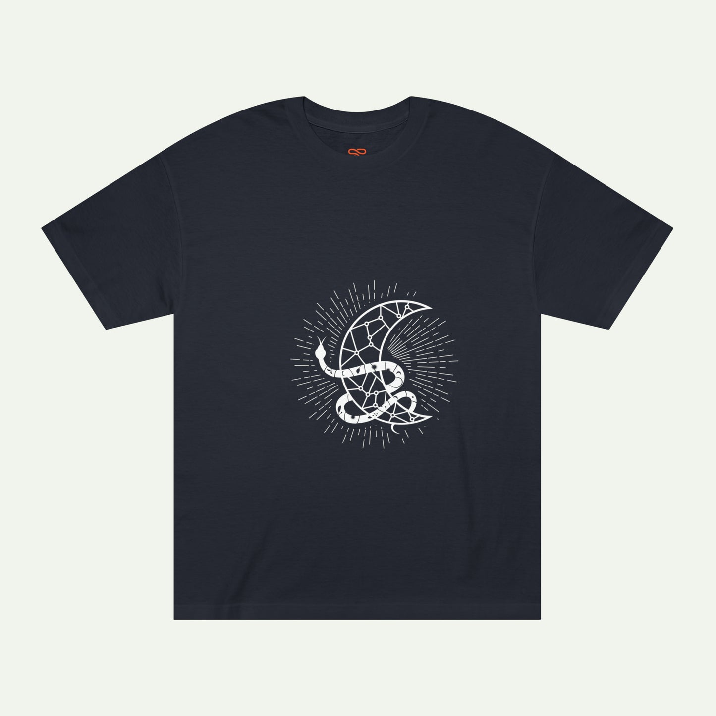 Women's Magical Moon With Snake Line Classic Tee