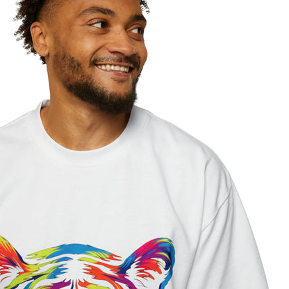 Tiger designed Men's Heavy Oversized Tee