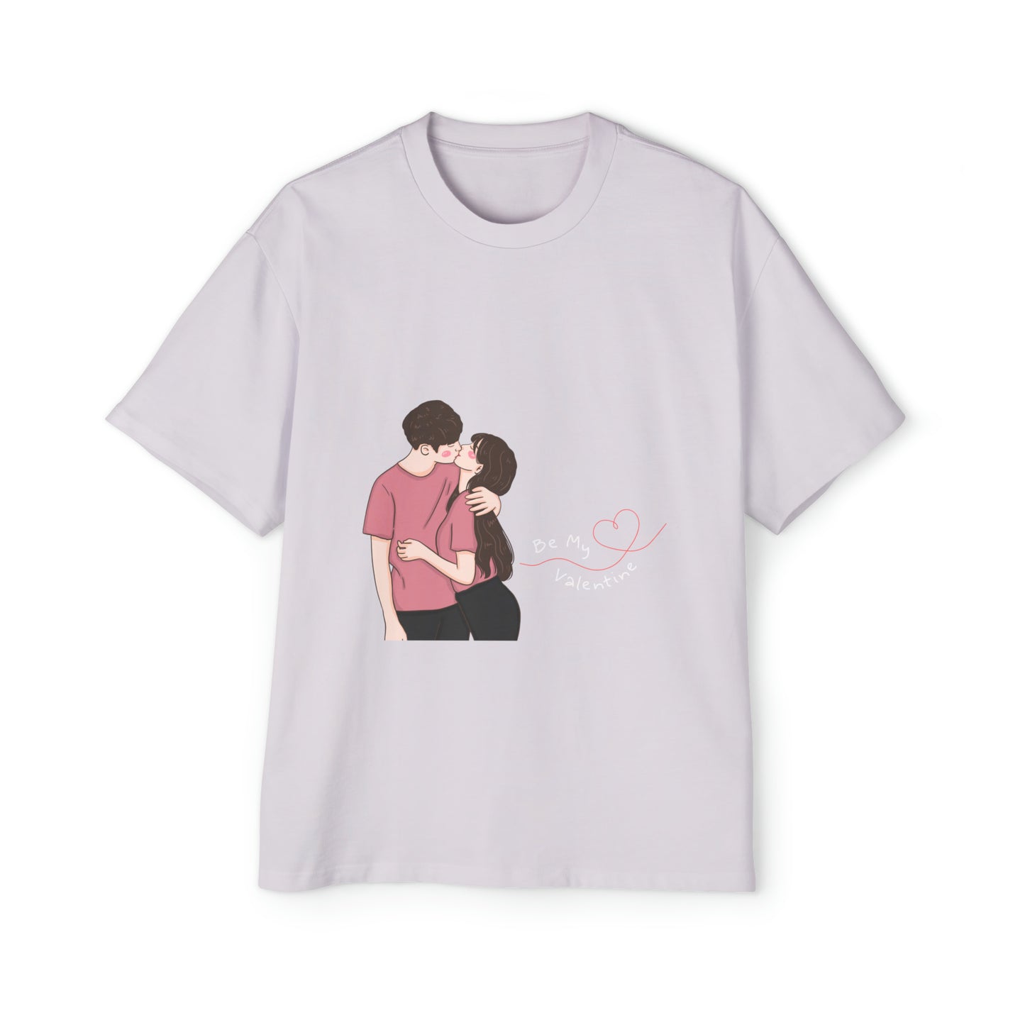 Valentine Men's Heavy Oversized Tee