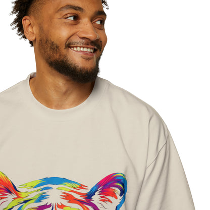 Tiger designed Men's Heavy Oversized Tee