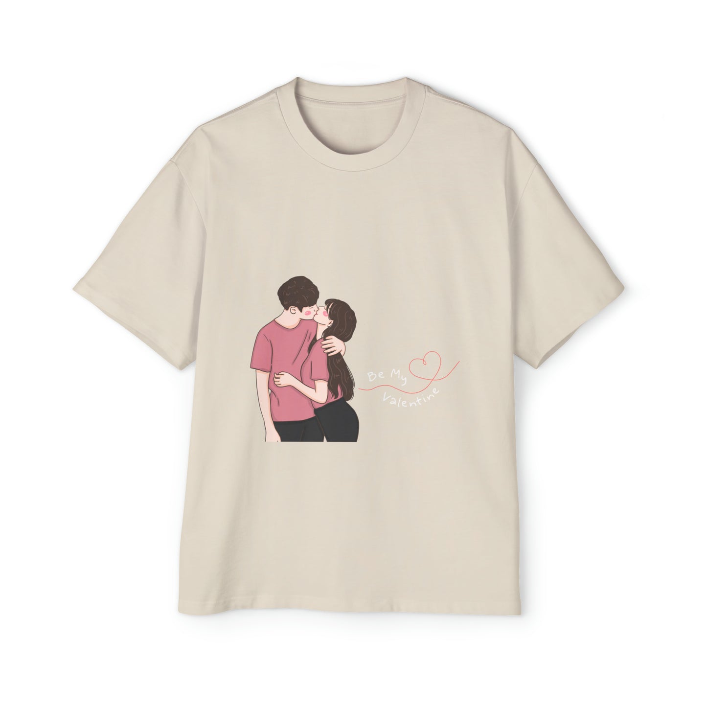 Valentine Men's Heavy Oversized Tee