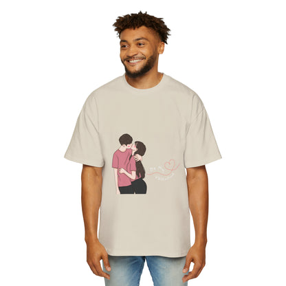 Valentine Men's Heavy Oversized Tee